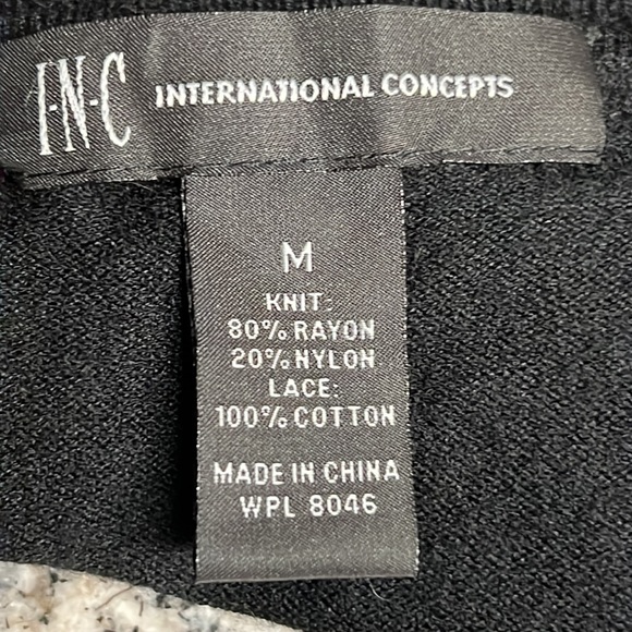 🌼FOR BUNDLE ONLY 🌼I.N.C International Consepts Lace Cardigan - Picture 6 of 9